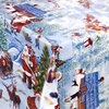Wachstuch Tischdecke Meterware Weihnachten Winter Wonderland 01228-00 eckig rund oval