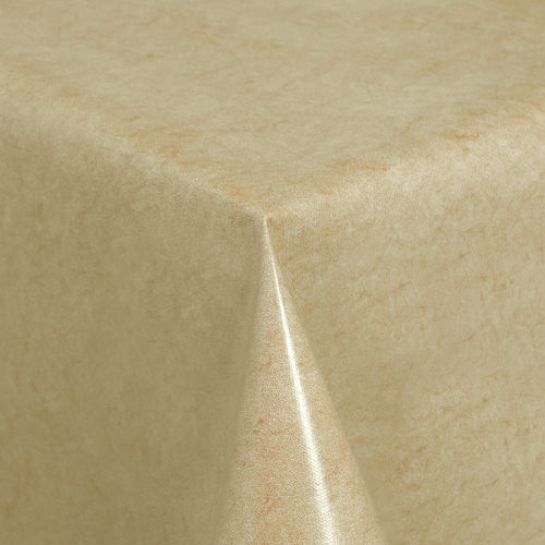 Wachstuch Tischdecke Meterware marmoriert beige 01225-06 eckig rund oval